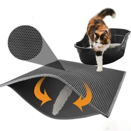 PatiliHarikalar Elekli Kedi Tuvalet Önü Paspası Kedi Kumu Paspası