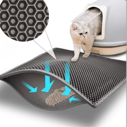 PatiliHarikalar Elekli Kedi Tuvalet Önü Paspası Kedi Kumu Paspası