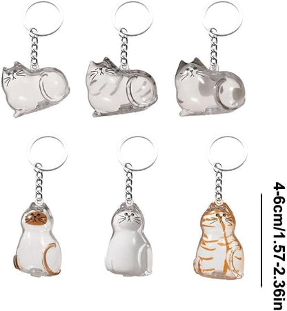 PatiliHarikalar Kedi Temalı Anı Anahtarlığı
