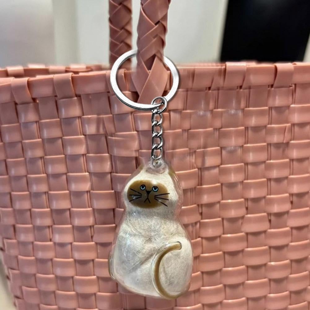 PatiliHarikalar Kedi Temalı Anı Anahtarlığı