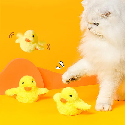 PatiliHarikalar Catnip’li İnteraktif Şarjlı Ördek Oyuncağı