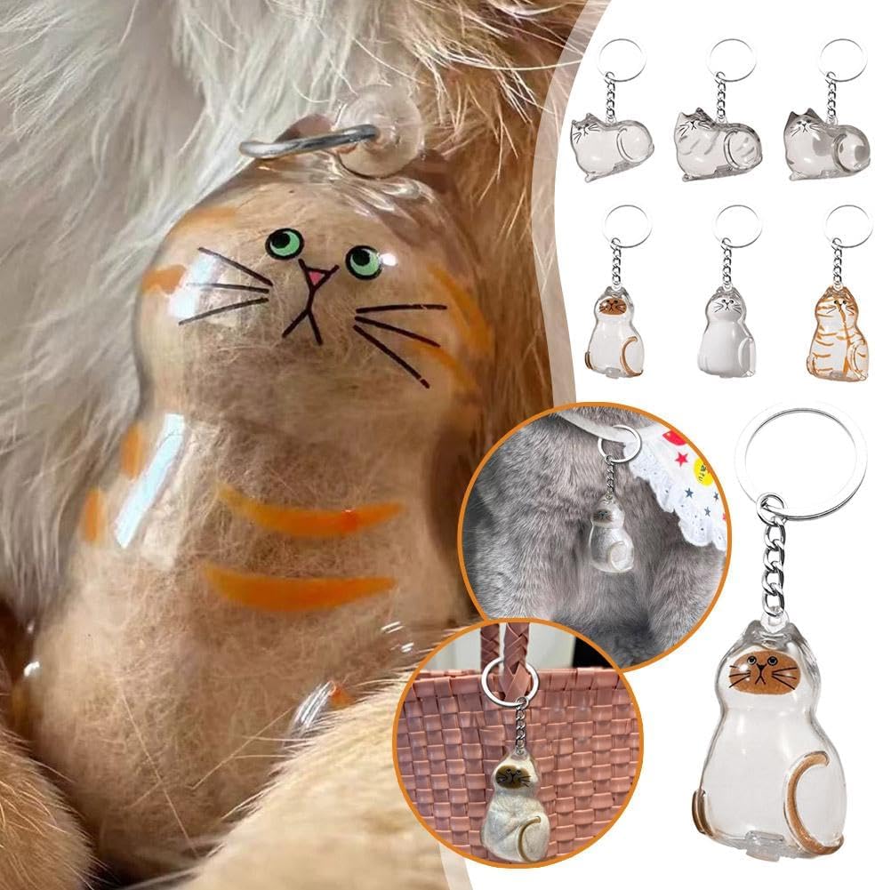 PatiliHarikalar Kedi Temalı Anı Anahtarlığı