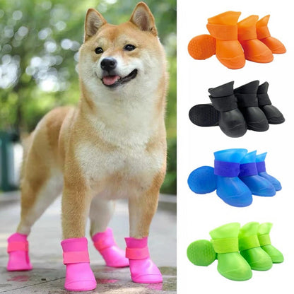 PatiliHarikalar Silikon Kedi Köpek Ayakkabısı
