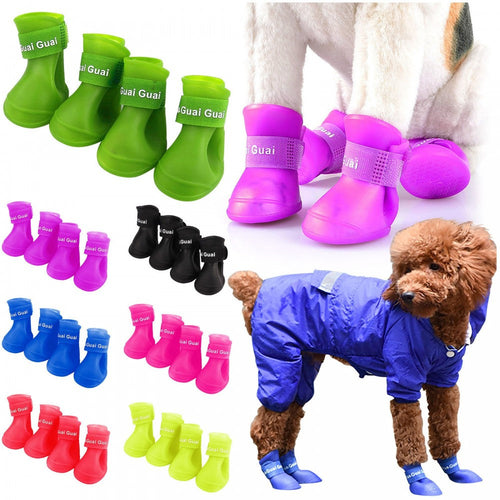PatiliHarikalar Silikon Kedi Köpek Ayakkabısı