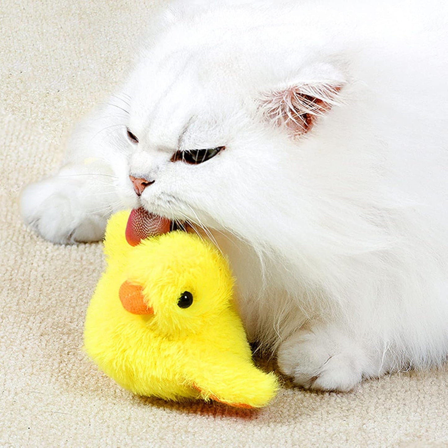 PatiliHarikalar Catnip’li İnteraktif Şarjlı Ördek Oyuncağı