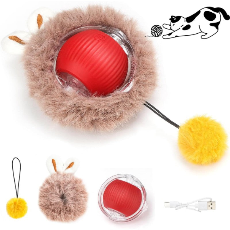 PatiliHarikalar PurrBall – Şarjlı Otomatik Hareketli Kedi Oyuncağı