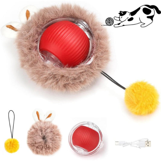 PatiliHarikalar PurrBall – Şarjlı Otomatik Hareketli Kedi Oyuncağı