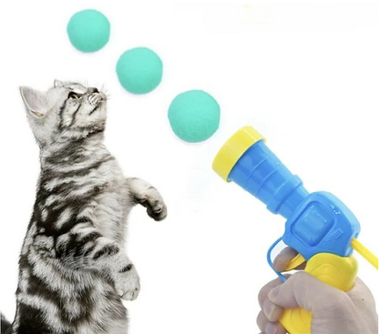 PatiliHarikalar Peluş Top Atan İnteraktif Kedi Oyuncağı