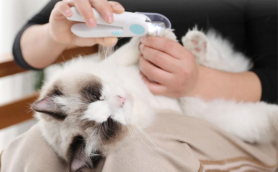 PatiliHarikalar LED Işıklı Pet Kedi/Köpek Tırnak Makası