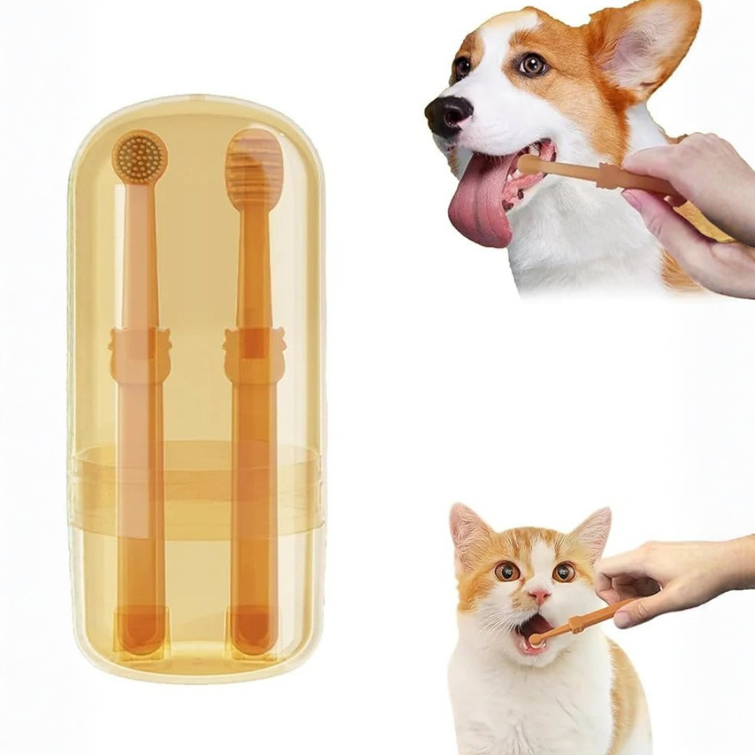 PatiliHarikalar Kedi/Köpek Silikon Diş Fırçası
