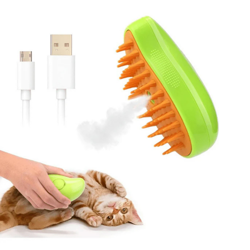 PatiliHarikalar Brush – Silikon Masajlı Tüy Toplama Tarağı