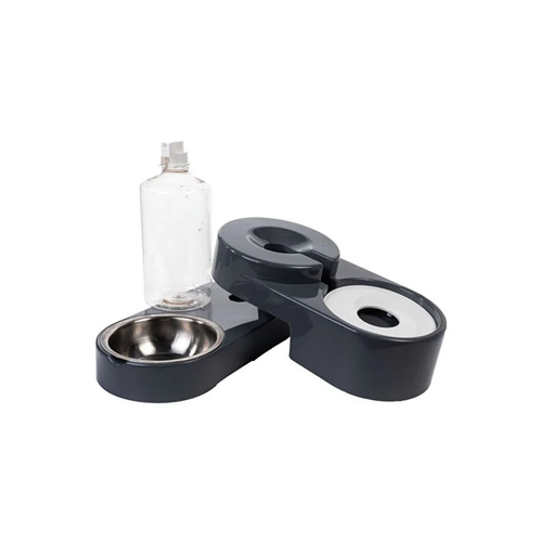 PatiliHarikalar Set - Köşeli Mama ve Su Kabı Seti