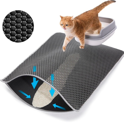 PatiliHarikalar Elekli Kedi Tuvalet Önü Paspası Kedi Kumu Paspası