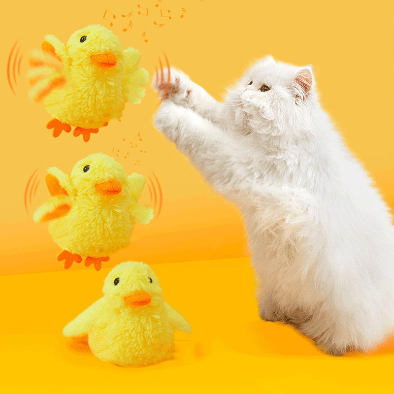 PatiliHarikalar Catnip’li İnteraktif Şarjlı Ördek Oyuncağı