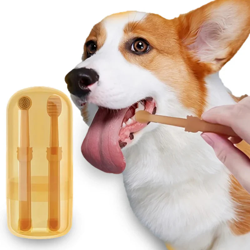 PatiliHarikalar Kedi/Köpek Silikon Diş Fırçası