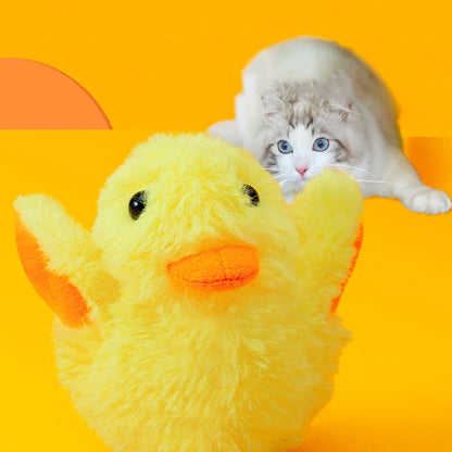 PatiliHarikalar Catnip’li İnteraktif Şarjlı Ördek Oyuncağı
