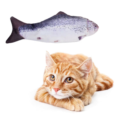 PatiliHarikalar Hareketli Balık Kedi Oyuncağı Şarjlı