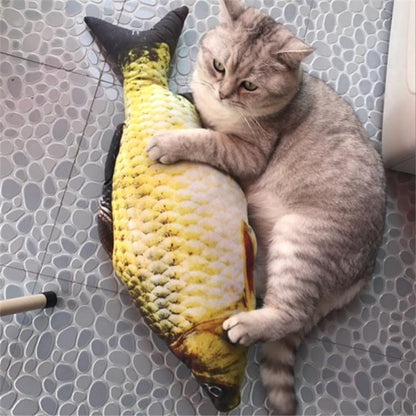 PatiliHarikalar Hareketli Balık Kedi Oyuncağı Şarjlı