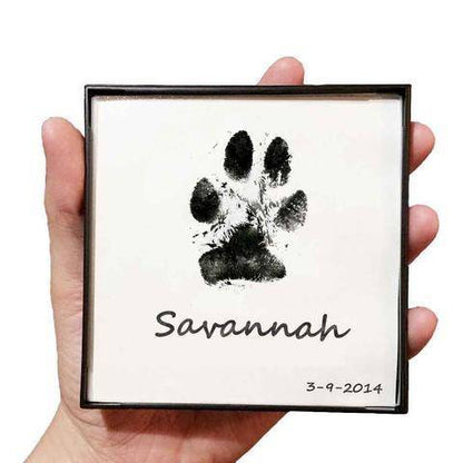 PatiliHarikalar Kedi Köpek Pati İzi Fotoğraf Çerçevesi Seti