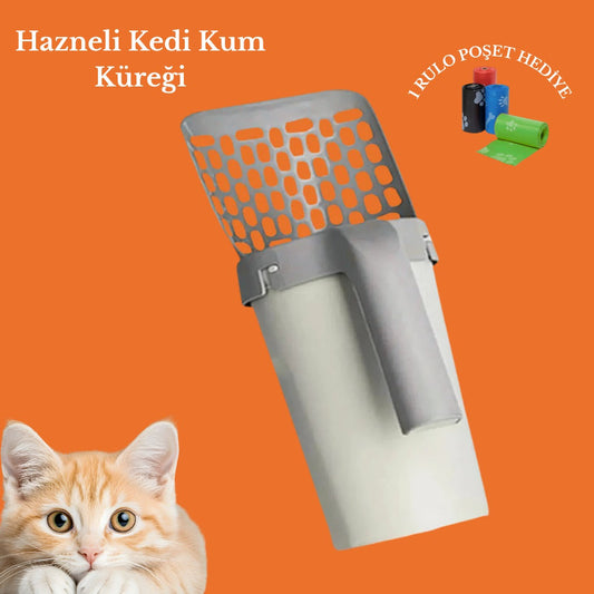 PatiliHarikalar Hazneli Kedi Kum Küreği
