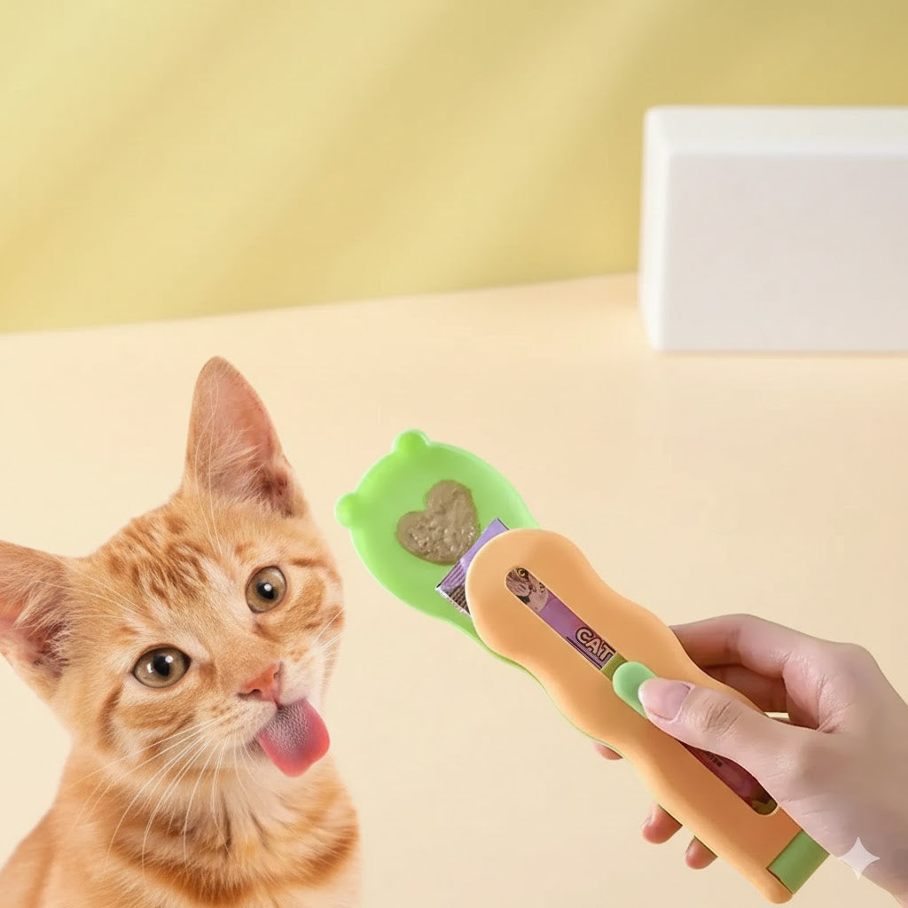 PatiliHarikalar Kedi/Köpek Krema Ödül Maması Kaşığı