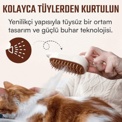 PatiliHarikalar Sağlıklı Tüyler İçin Masaj Etkili Bakım Fırçası