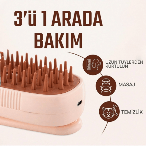 PatiliHarikalar Sağlıklı Tüyler İçin Masaj Etkili Bakım Fırçası